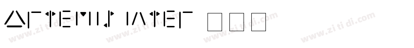 Artemis inter字体转换